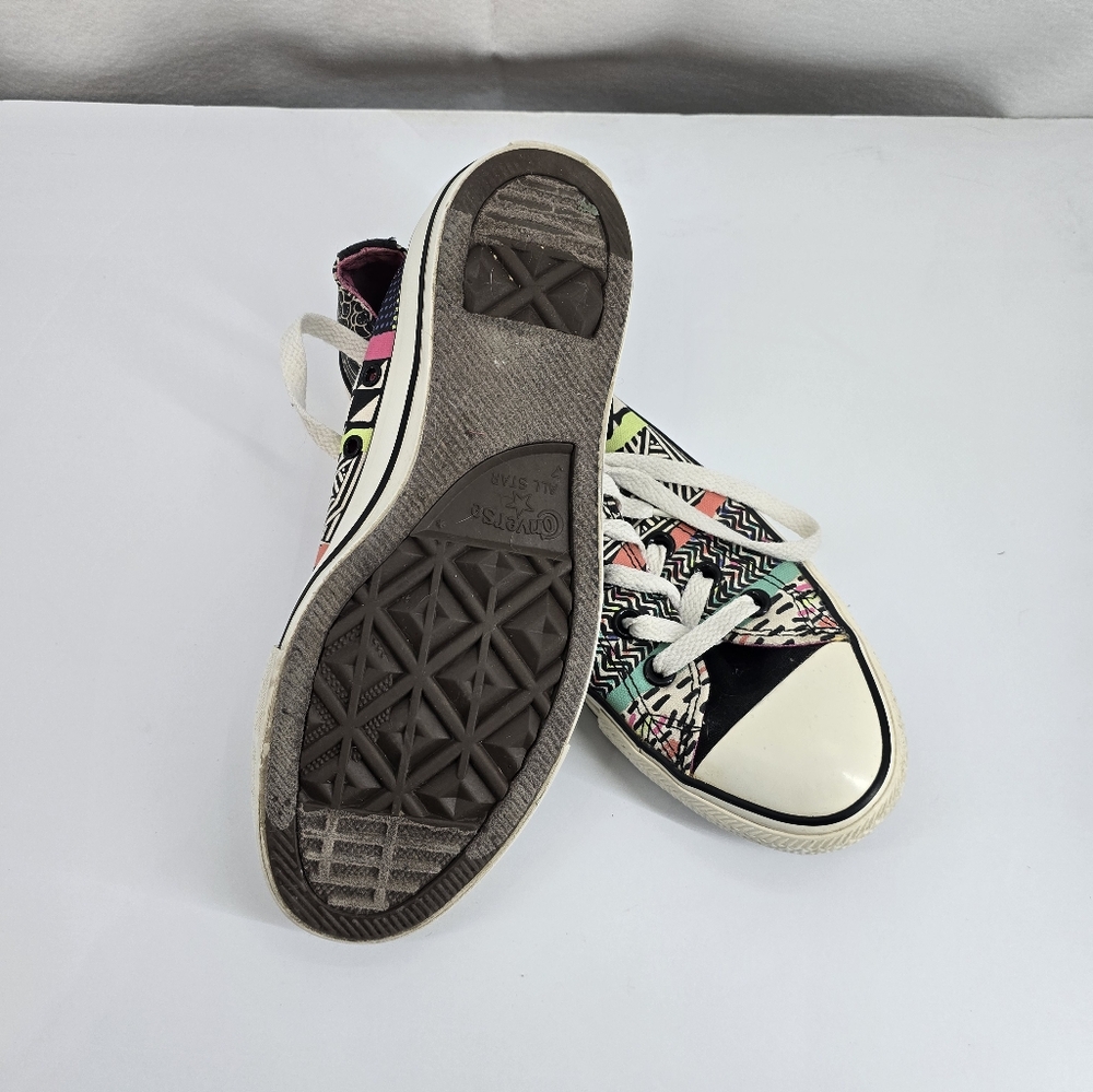 Converse Black White Neon Multi Pattern - image 3